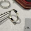 Cartier Love Collection Narrow Plain Ring in White Gold